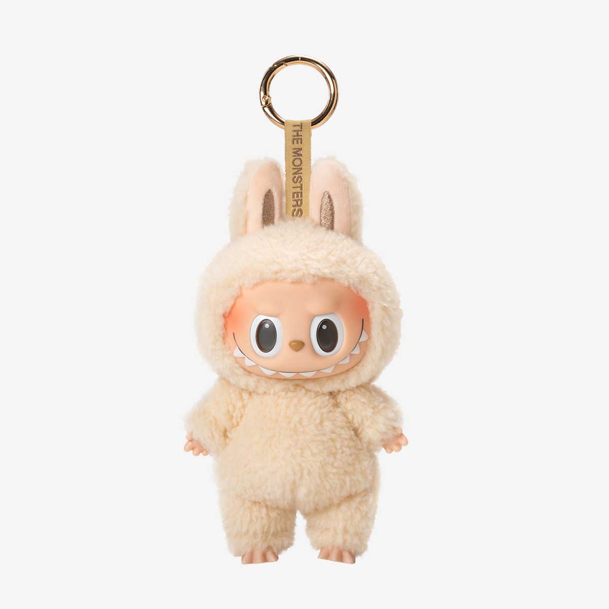 POP MART The Monsters Labubu Exciting Macaron 6-Pack Full Set Soymilk vinyl plush pendant figure on a neutral background