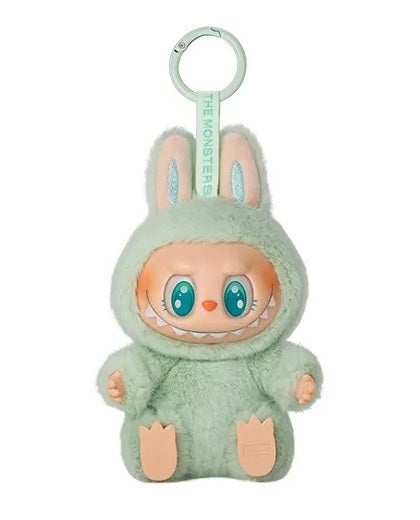 POP MART The Monsters Labubu Have a Seat Ququ vinyl plush figure on a neutral background